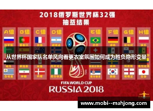 从世界杯国家队名单风向看更衣室氛围如何成为胜负隐形变量 从世界杯国家队名单风向看更衣室氛围如何成为胜负隐形变量